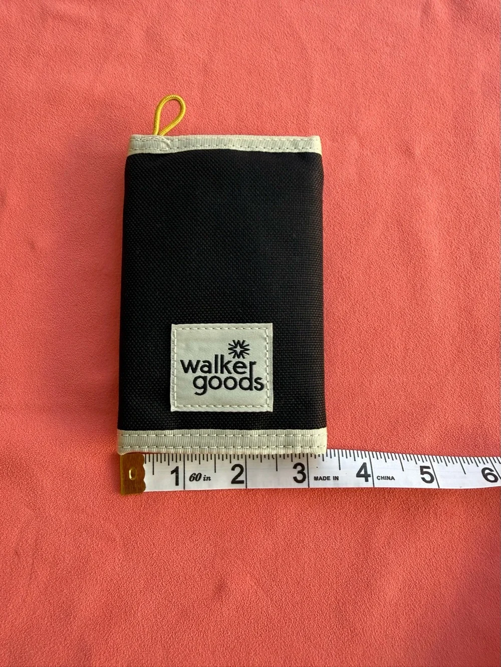 Walker Family Goods Wylie Wallet in Black